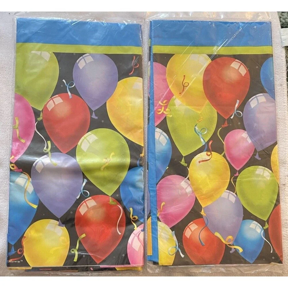 New 50th Birthday Party Package Invitations Tablecloths Napkins *See Descrip*